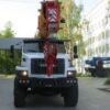 Автокран Ивановец КС-45717-2Р AIR 25 тонн вид спереди