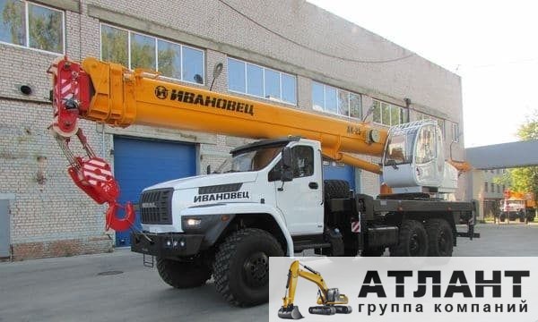 Автокран Ивановец КС-45717-2Р AIR 25 тонн